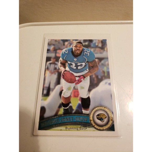 2011 Topps #30 Maurice Jones-Drew - Jacksonville Jaguars - NFL Football Card - Picture 1 of 3